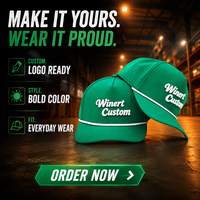 Casquette de baseball personnalisée à 5 panneaux avec logo en PVC caoutchouté, casquette de golf imperméable perforée au laser, chapeau de golf en polyester avec cordon