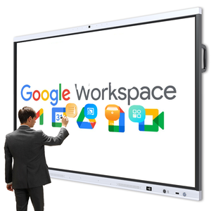 <span class=keywords><strong>Pizarra</strong></span> Interactiva Digital Inteligente Todo en Uno con Soporte de Sistema Dual, Certificación IFPD y Google EDLA, Android 16 - Product Image 1