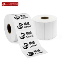 Étiquettes autocollantes multi-usages bon marché 2,25" x 1" (57x25mm) pour imprimantes Zebra et autres