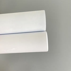 EE. UU. Almacén 20oz Blanco Absolutamente borde plano Borde de ángulo recto Sublimación Espacios en blanco Vaso recto con pajita de metal - Product Image 5