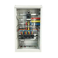 Armoire de commande maîtresse photovoltaïque sur réseau personnalisée, boîtier de combinaison solaire multi-circuits complet IP55 400V AC pour la distribution d'énergie industrielle