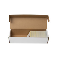 Boîte de rangement de cartes à collectionner en carton 800 pièces pour Baseball basket Football Magic The Gathering Yu-Gi-Oh Card
