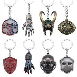 Llavero de Aleación de Zinc con Logotipo Personalizado del Martillo de <span class=keywords><strong>Thor</strong></span>, Inspirado en los Héroes de <span class=keywords><strong>Hulk</strong></span> <span class=keywords><strong>y</strong></span> los Vengadores, Regalo Duradero - Product Image 1