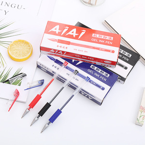 Bolígrafo de Gel de punta fina de 0,5mm, escritura suave, negro, rojo y azul, suministros de oficina, regalo perfecto <span class=keywords><strong>para</strong></span> hombres y mujeres, hecho de plástico duradero - Product Image 1