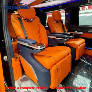 เก้าอี้กัปตันหรูหรา VIP ใหม่เก้าอี้กัปตันที่นั่งอัจฉริยะสำหรับ Vito Metris Sprinter ALPHARD velfire HIACE ที่นั่ง MPV สำหรับ W447 V300 - Product Image 6