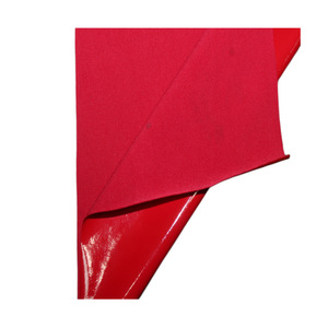Tela Elástica de Spandex, Color Rojo Liso, Tipo Cuero Espejo, Peso Medio, Material para Ropa Interior - Product Image 3