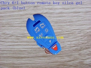 Coque de protection en silicone pour clé télécommande intelligente à 7 boutons pour véhicules Chrysler, Dodge, Jeep - Vente en gros - Product Image 4