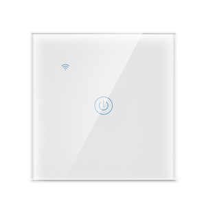 สวิตช์ไฟอัจฉริยะ Wirelesered Glass,สวิตช์ไฟ Wifi Touch No Neutral สีขาวสีดำทอง Tuya ชีวิตอัจฉริยะสำหรับบ้าน - Product Image 3