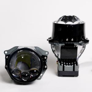 YHKOMS automotriz <span class=keywords><strong>Bi</strong></span> Led lentes 3 pulgadas 3 haz láser H4 H7 lente faros lámpara de proyección 70W de alta potencia - Product Image 1