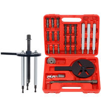 Kit d'outils multifonctions de démontage de roulements intérieurs de moyeu de roue Extracteur universel de roulements pour mécanicien automobile