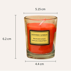 Bougie aromathérapie améliorant le sommeil relaxant parfum floral tasse <span class=keywords><strong>en</strong></span> verre décorative bougie d'aromathérapie pour l'ambiance de la maison - Product Image 6
