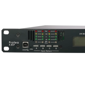 Versione Aggiornata ASHLY Audio <span class=keywords><strong>4</strong></span>.8SP Processore Digitale DSP a <span class=keywords><strong>4</strong></span> Ingressi e 8 Uscite per Gestione Altoparlanti, Attrezzatura Audio Professionale Protea per Palcoscenico - Product Image 4