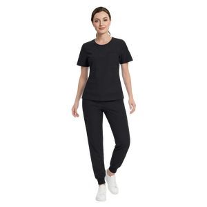 46002 Round Neck Women Urban Streetwear Oversized 2 Piece Sets Clothing High Quality Spandex Skin Friendly Washable Lightweight - Product Image 1