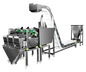 Weighlin Мини Смарт автоматизации 2 3 линейный ленты конвейерные весы дозатор упаковочной машины