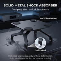 Support d'enceinte HIFI, socle d'enceinte tout en métal en alliage d'aluminium pour équipement audio-vidéo domestique et home cinéma