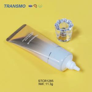 Tube en plastique souple pour crème pour les yeux, nettoyant pour le visage, tube de crème vide, tube de crème à presser, emballage de tube à presser - Product Image 4