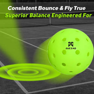 Balles de <span class=keywords><strong>pickleball</strong></span> d'extérieur à 40 trous par le professeur <span class=keywords><strong>Pickleball</strong></span> Matériau PE durable pour le divertissement - Product Image 3