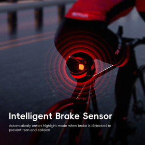 Cyccy180 thông minh đi xe đạp Đèn Hậu Xe Đạp Thông Minh ánh sáng đuôi ánh sáng tùy chỉnh biểu tượng cảm xúc đêm lần lượt tín hiệu - Product Image 6