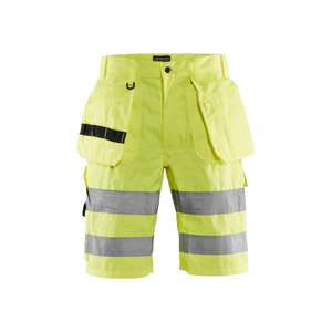 Blaklader-153518113300C52กางเกงขาสั้น Hi-Vis Class 2สีเหลือง-EAN 7330509568422ชุดทำงาน HI-VIS - Product Image 1