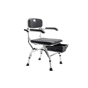 Chaise de douche pliable en alliage d'aluminium Cheng Gu avec siège de toilette pour personnes âgées, pour la salle de bain - Product Image 1