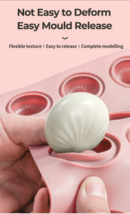 Silikolove แม่พิมพ์ซิลิโคนซิลิโคนซิลิโคนสำหรับทำมูส<span class=keywords><strong>เค้ก</strong></span><span class=keywords><strong>ช็อกโกแลต</strong></span>แบบ DIY 12ช่องแบบมีรัศมีสั่งได้จากโรงงาน LFGB - Product Image 2