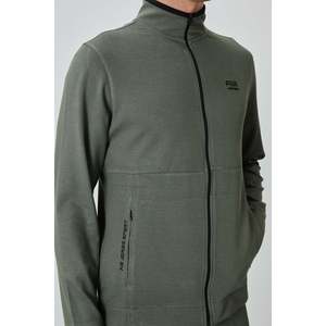 Conjunto Deportivo Air Jones para Hombre, Color Caqui, Corte Estándar, Ropa Deportiva Cómoda de Mezcla de Poliéster, Viscosa y Elastano para Uso Diario - Product Image 5