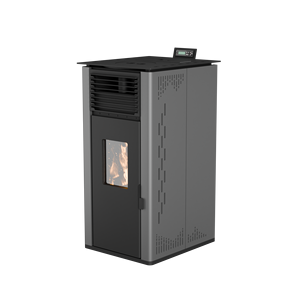 Stufa <span class=keywords><strong>a</strong></span> Pellet PS-60 con Controllo Smart Wi-Fi, Nuova Esperienza di Riscaldamento ad Aria Calda, Popolare in Europa, Installazione Indipendente - Product Image 4