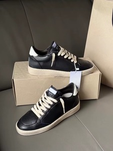 Chaussures Golden Star pour hommes et femmes, style rétro vieilli, avec embout en cuir et semelle plate rehaussante - Product Image 3