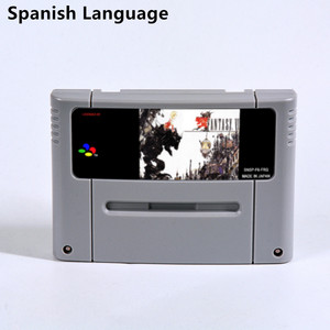 Chrono Trigger Zeldaed Mana la tierra ahorro de batería para SNES <span class=keywords><strong>16</strong></span> poco juego de cartucho Idioma Español - Product Image 4