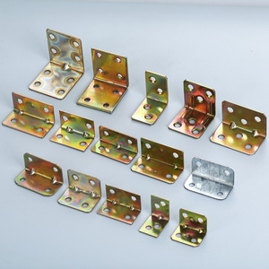 Soportes en ángulo en L Kai Shun de hierro coloreado de 90 grados para conectores de muebles y soportes de estanterías - Product Image 2
