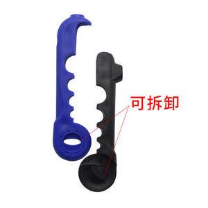 เครื่องม้วนสายเบ็ดตกปลาแบบพกพา ทำจากพลาสติก สำหรับตกปลาทะเล ชายหาด อุปกรณ์เสริมคันเบ็ด - Product Image 2