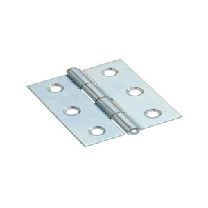 Profesional Fabricante Heavy-Duty 838 Art. Bisagras de acero Pin fijo Chapado en zinc blanco 63X45X1,3 Mm Fabricado en acero inoxidable - Product Image 1