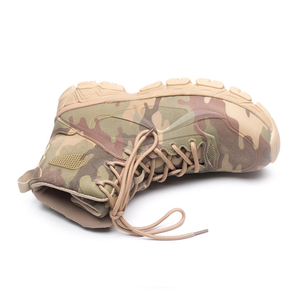 Bottes tactiques de combat à lacets TSB104 pour l'extérieur, fabriquées sur mesure, couleur camouflage - Product Image 2