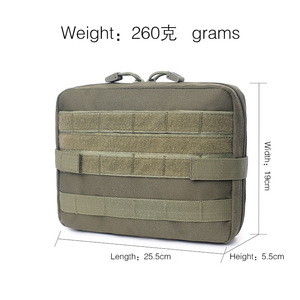 Outdoor Multi-functional Tactical <b>Bag</b> Casual Sports and Security Accessory Durable Nylon Material Enthusiast <b>MOLLE</b> Accessory - Product Image 2
