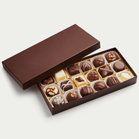 Boîte d'emballage en carton rigide recyclable pour chocolat de Dubaï, logo personnalisé, boîte cadeau pour barre de chocolat de la Saint-Valentin