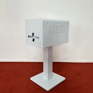 Support d'imprimante photo pour photomaton XINRUIJIA en métal avec alimentation CC, compatible avec les imprimantes <span class=keywords><strong>DNP</strong></span> <span class=keywords><strong>Rx1HS</strong></span> et Hiti 525L, plateau de couverture - Product Image 3