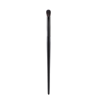 HMU Logo personnalisé de haute qualité manche en bois noir pinceaux de fard à paupières de maquillage pour les yeux