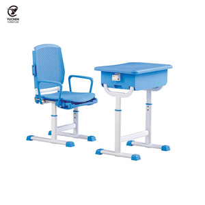 Mobilier scolaire moderne pliable sieste hauteur réglable pour élèves du primaire bureau et chaise simples - Product Image 2