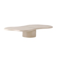 Table basse de luxe pour le jardin Table basse moderne en forme de nuage