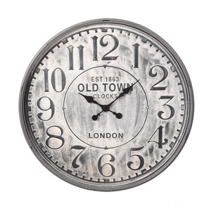 INNOVA casa stile Vintage rotondo grande telaio in metallo arabica numero <span class=keywords><strong>orologio</strong></span> <span class=keywords><strong>da</strong></span> <span class=keywords><strong>parete</strong></span> - Product Image 6