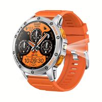 Reloj Inteligente Deportivo K67 con Pantalla AMOLED, Navegación GPS, Linterna, Brújula Barométrica, Altímetro, Batería de 530 mAh, Resistente al Agua IP68