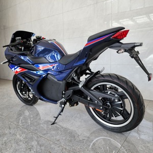 Motocicletas Deportivas Eléctricas de Alta Velocidad, Nuevas, con Ruedas Grandes de 17'', 100% Eléctricas, 5000W, Fabricante - Product Image 2