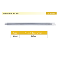 Tournevis vétérinaire professionnel AO QC SW3.0, 245 mm, tournevis chirurgical orthopédique vétérinaire en métal de haute qualité, Baiortho Medical