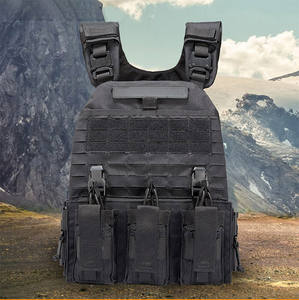 Gilet tattico da caccia all'ingrosso nero Chaleco tattico per attrezzature da allenamento - Product Image 4