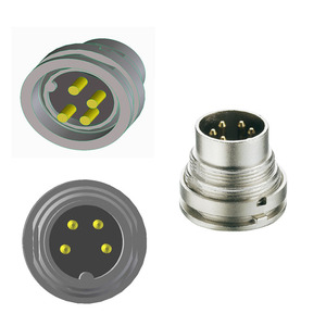 Qualità GoodsLumberg 4pin (300V) IP40 <span class=keywords><strong>SGV</strong></span> M16 connettori circolari filettati maschio terminali di montaggio sul lato posteriore prodotto - Product Image 1