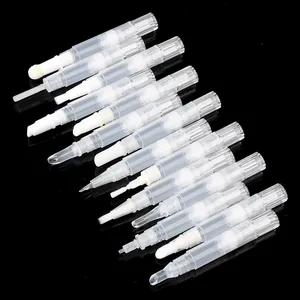 5ml or argent aluminium vide dents blanchiment torsion stylo maquillage beauté outil <span class=keywords><strong>ongles</strong></span> huile brosse correcteur emballage Tube bouteille 30 pièces - Product Image 2