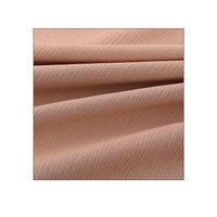 Tissu crêpe zoom doux de haute qualité 100% polyester mousseline de soie jersey coréen femmes musulmanes abaya hijab nida dubai tissu pour robe