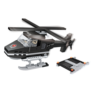 COGO 3D Bloques de Construcción de Plástico para Niños, 8 en 1, Juego de Construcción de la Ciudad, <span class=keywords><strong>SWAT</strong></span>, Ladrillos de Ensamblaje, Juguetes para Niños - Product Image 2