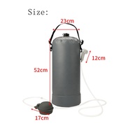 Yuanfeng Nouveauté Kit de camping en plein air Sac étanche Stockage d'eau Pompe à air Sac de douche avec tuyau en TPU