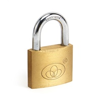 Cadenas de sécurité en laiton poli avec clé passe-partout pour la vente en gros |   Serrure de porte industrielle robuste, antivol, étanche, pour bagages